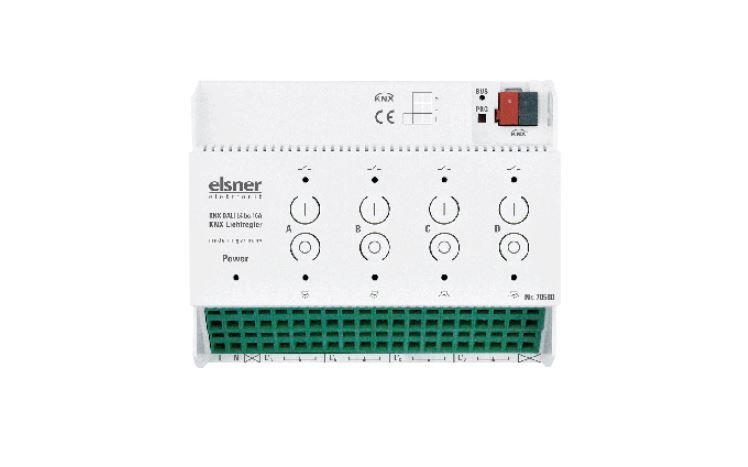 ELSNER 70580 KNX DALI L4 bc 16 A actuator for DALI light control - 4 Outputs