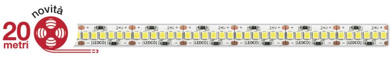 LEDCO SL200LBI20/20 LED STRIP 400 W 24Vcc COLD LIGHT IP20 20 METERS