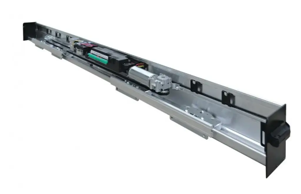 GIBIDI ES140PF21.74 ES140 automation for 2 silver anodized doors Automatic beam length (mm): 2400 Useful passage light (mm): 1100