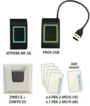 ABTECNO XPR-MTPXBK-MF-SA-KIT1 STARTER KIT OFF LINE BLACK EDITION MTPXBK-MF-SA- RTTBK- PROX-USB AND 5 1K CARDS