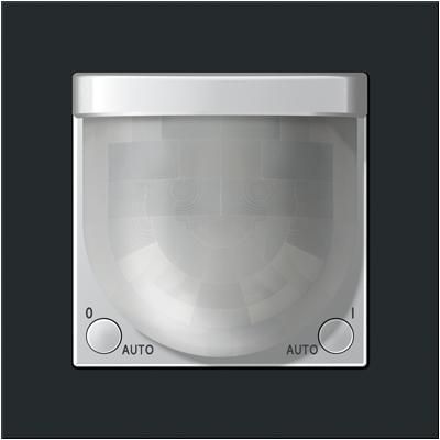 JUNG A3281-1AL KNX 180° detector for bus coupler 2073U - Universal with alarm signaling - lens type 2-20 m - aluminum