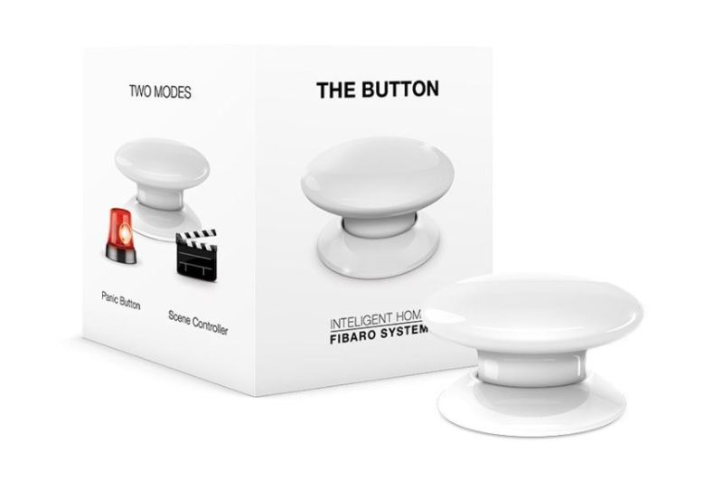 FGPB-101-1 ZW5 EU Fibaro The Button  Bianco