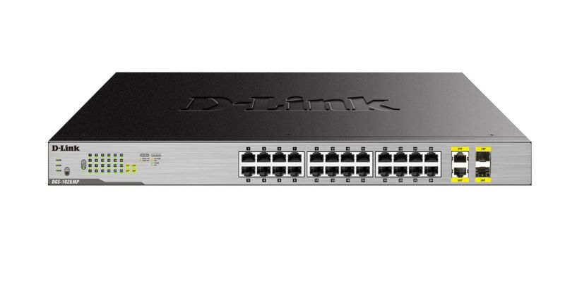 D-LINK DGS-1026MP 24-PORT 10/100/1000MB POE SWITCH