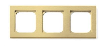 BASALTE 2003-08 Frame - 3 seats - brushed bronze