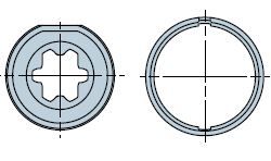 NICE 903.00.00 Round 40x1 wheel + crown