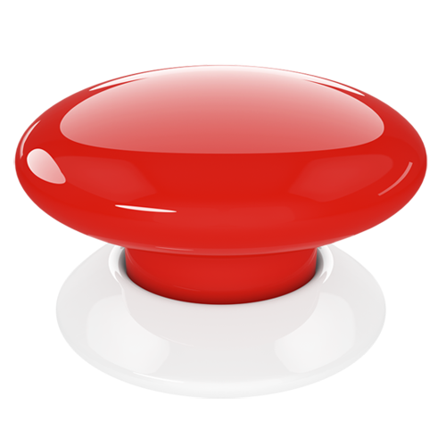 FGPB-101-3 ZW5 EU Fibaro The Button Rosso