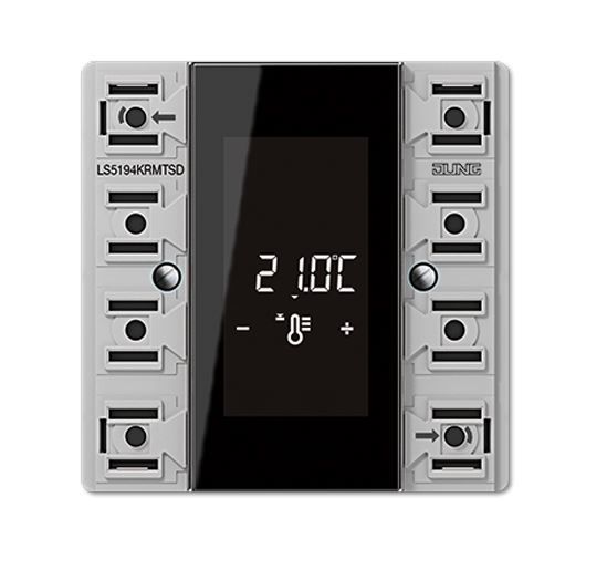 JUNG LS5194KRMTSD RCD compact KNX 4-channel environmental controller module - for complete button group - 4 channels - n. item: LS 504 TSA