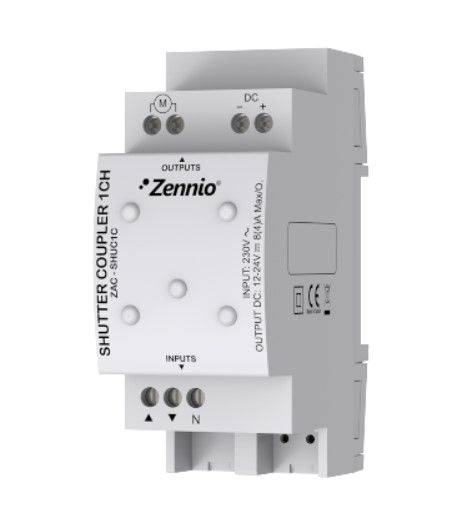 ZENNIO ZAC-SHUC1C AC/DC adapter for one channel