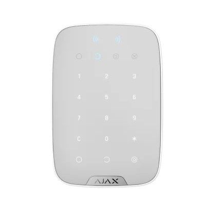 AJ-KEYPADPLUS-W Ajax - Tastiera indipendente con lettore RFID di schede 