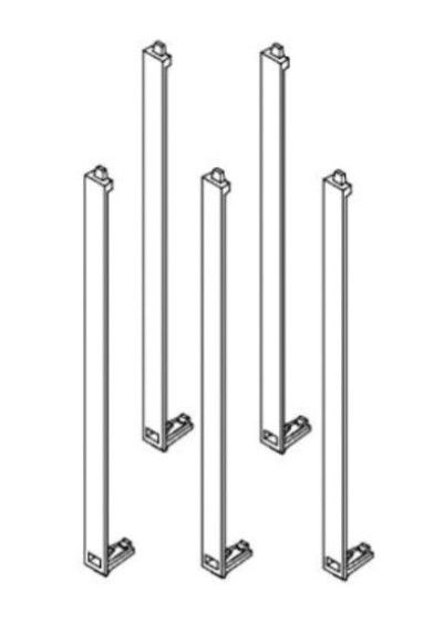 OPTEX OXWMKP1 MKP-01 Zone masking plates for WXI detectors (pack of 50 pcs.)