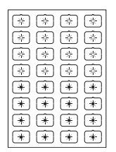 EELECTRON 9025ISF-1 9025 PULSANTE CAPACITIVO KNX, BIANCO  ISET ICONE - F - 32 ICONE