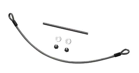 DOMOTIME ASC800SS Stainless steel fall arrester cable for swing gates