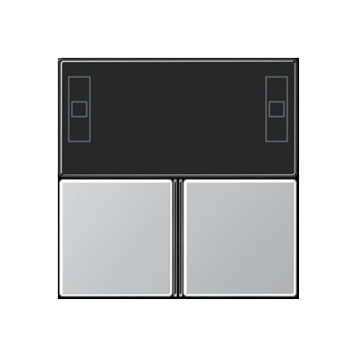 JUNG A4093TSAAL Key covers for compact KNX environmental controller - mod. AS+A500+A creation- aluminium