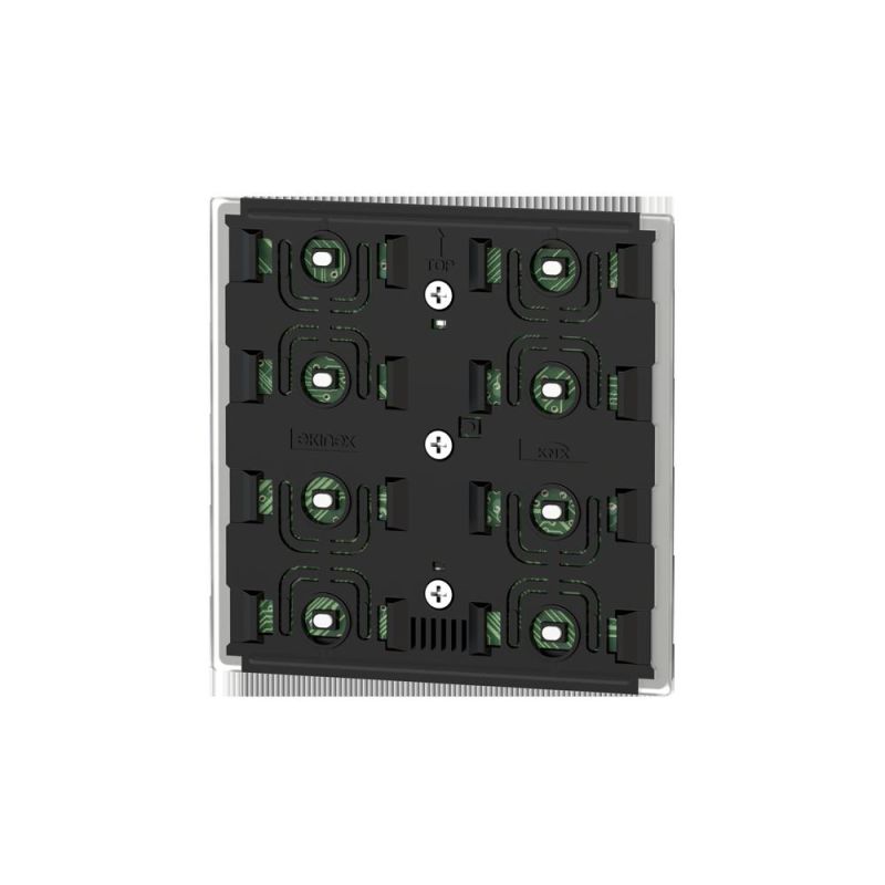 EKINEX EK-ED2-TP-BG-NFW 4-channel pushbutton 'NF white background version - green/blue LEDs