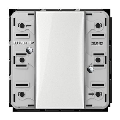 JUNG CD5073RFTSM Modulo per sensore a tasti F50 KNX RF con acc. bus integrato Standard- 3 canali- mod. CD500