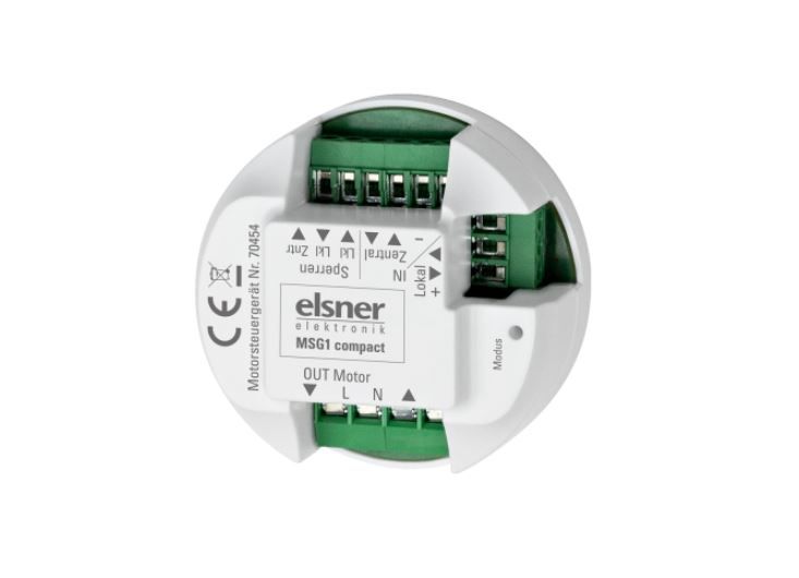 ELSNER 70454 MSG1 compact Unità di controllo motore 230 V, comando 8-28 V