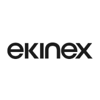 EKINEX EK-TRV-CRO Tasto rettangolare verticale Metal HT (cromato Argento) per pulsante 2 canali serie FF (2 pz)