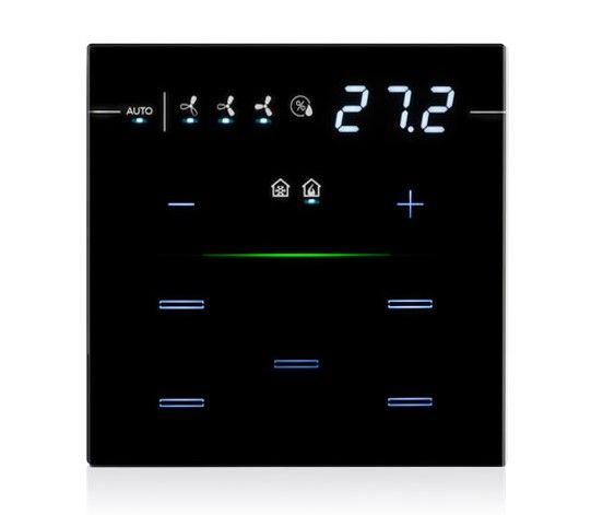 EELECTRON 9025GT07L03-H VETRO SERIE LINE - RGB - DISPLAY HOTEL - NERO