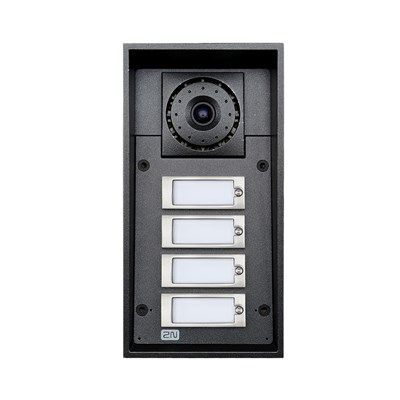 9151104CW 2N IP Force - 4 button & camera & 10W speaker