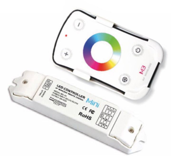 LEDCO CT200 CONTROL UNIT AND REMOTE CONTROL RF RGB PRO 1