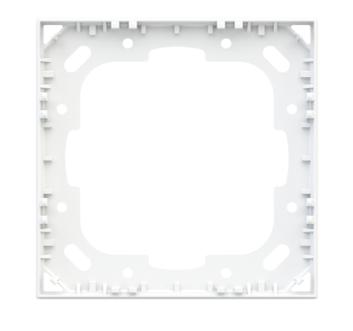 EKINEX EK-TAQE-1-NFW Adapter for mounting 1 square plate without frame ('NF version)