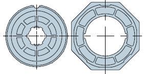 NICE 866.20.00 Tondo 102x3 ruota + corona