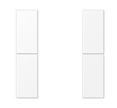JUNG LS502TSAWWM Key covers for sensor 2 channels F50- mod. LS990- matt alpine white