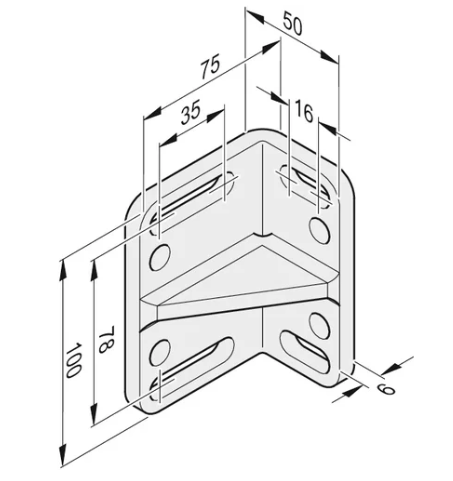 SOMMER Y32066 Anchor plate