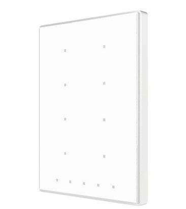 ZENNIO ZVI-TMDP8-AW ZVI.-TMDP8-AW TMD Plus KNX Capacitive Touch Switch, 8 buttons, white