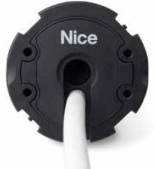 NICE E STAR LT 6517 Motore tubolare ideale per tende,con finecorsa elettronico e cavo di alimentazione in gomma nera da 1,5 m