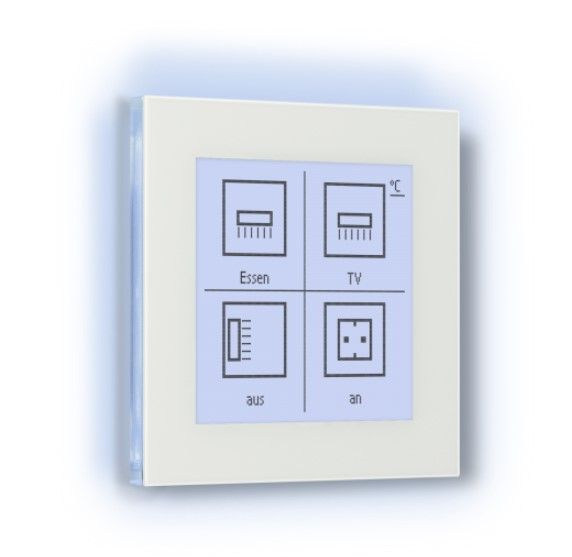 ELSNER 71280 Nunio KNX M-T Universal glass touch button