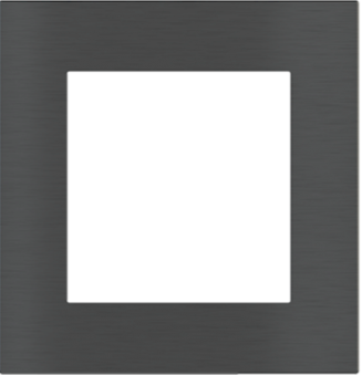 EKINEX EK-SQS-GBU Square Surface plate (71 and 20Venti ) in carbon colour
