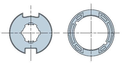 NICE 951.40.00 Round 63x1 (Welser) - 62x0.6 (Deprat) wheel + crown