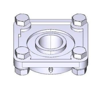 CAME-RICAMBI 119RIG117 ROD SHAFT SUPPORT FLANGE - G12000