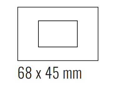 EKINEX EK-DRG-FBL Deep plate (FF and 71 and 20Venti) rectangular - FENIX NTM beige luxor