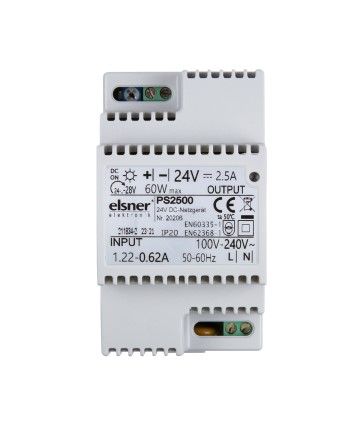 ELSNER 20206 PS2500 - Power supply devices 24 V DC, 60 W/2.5 A