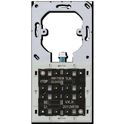 JUNG 4091TSEM Expansion module for sens. with KNX keys with acc. Universal integrated bus