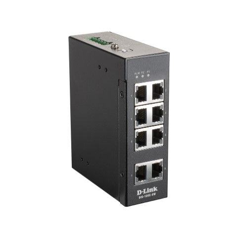 D-LINK DIS-100E-8W 8 PORT UNMANAGED SWITCH WITH 8