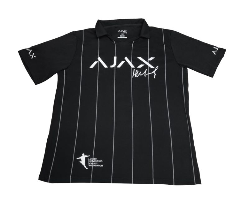AJ-TSHIRT-L-IT Ajax - IT T-shirt - Size L - Black color