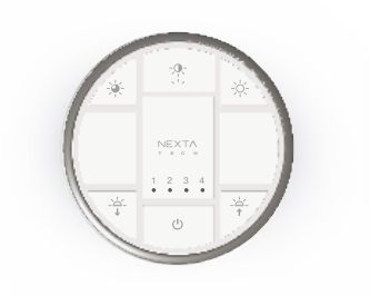 NEXTALITE APE-244/7401 Radiocomando multifunzione- Rolling Code 433-92MHz