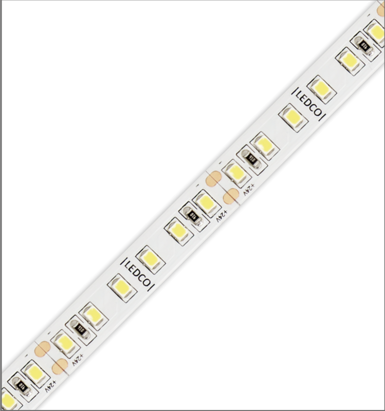 LEDCO SL120LBG65 LED STRIP 80 W 24Vcc WARM LIGHT 2600 degrees K IP65