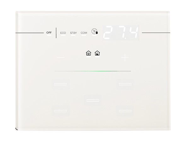 EELECTRON 9025GT307L01-R VETRO SERIE LINE - RGB - DISPLAY RESIDENZIALE - BIANCO