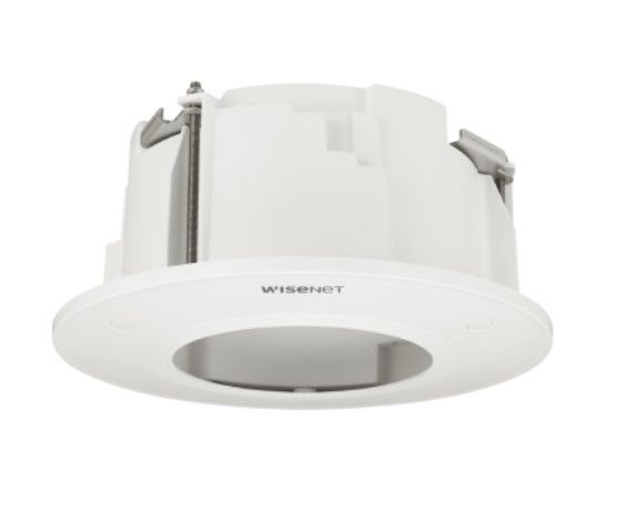 HANWHA SHD-1600FPW Supporto da incasso a soffitto in policarbonato per telecamere Dome