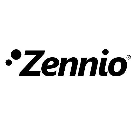 ZENNIO ZAC-PFTMD-S TMD and Z41 line PVC frame, silver