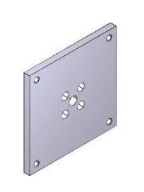 CAME-RICAMBI 119RIG169 GARD 4 GEARMOTOR SHAFT PLATE