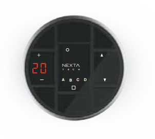 NEXTALITE APE-244/7430 Radiocomando multifunzione- Rolling Code 433-92MHz