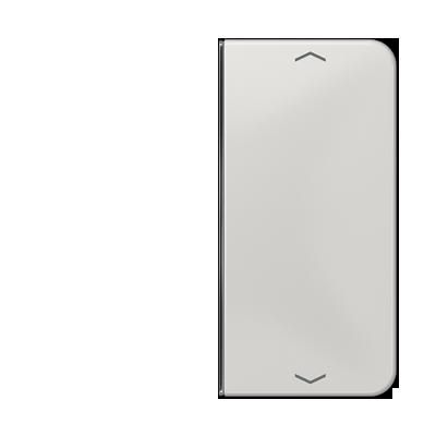 JUNG CD402TSAPLG Key cover for sensor 2 c-channels. symbol mod. CD 500- light grey