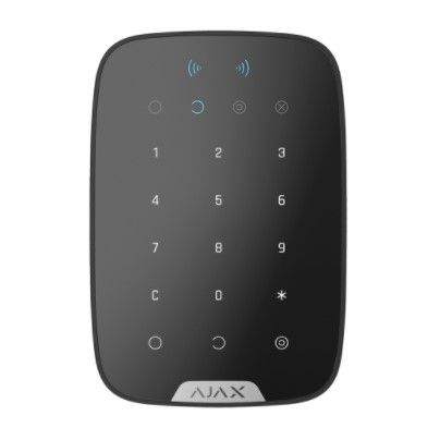 AJ-KEYPADPLUS-B Ajax - Tastiera indipendente con lettore RFID 