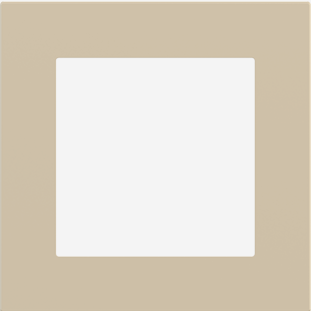 EKINEX EK-DQG-FBL Deep plate (FF and 71 and 20Venti) square-FENIX NTM beige luxor