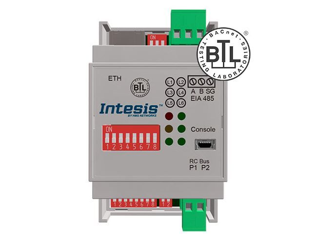 INTESIS INBACDAI001R000 Daikin VRV and Sky systems at the BACnet IP/MSTP interface - 1 unit